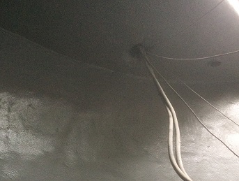 Low cover concrete repair coatings